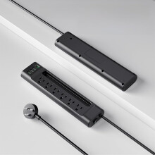6-Outlet Surge Protector Power Strip with 3 USB-C & 1 USB-A, Extension Cord – Compatible with Home/Office