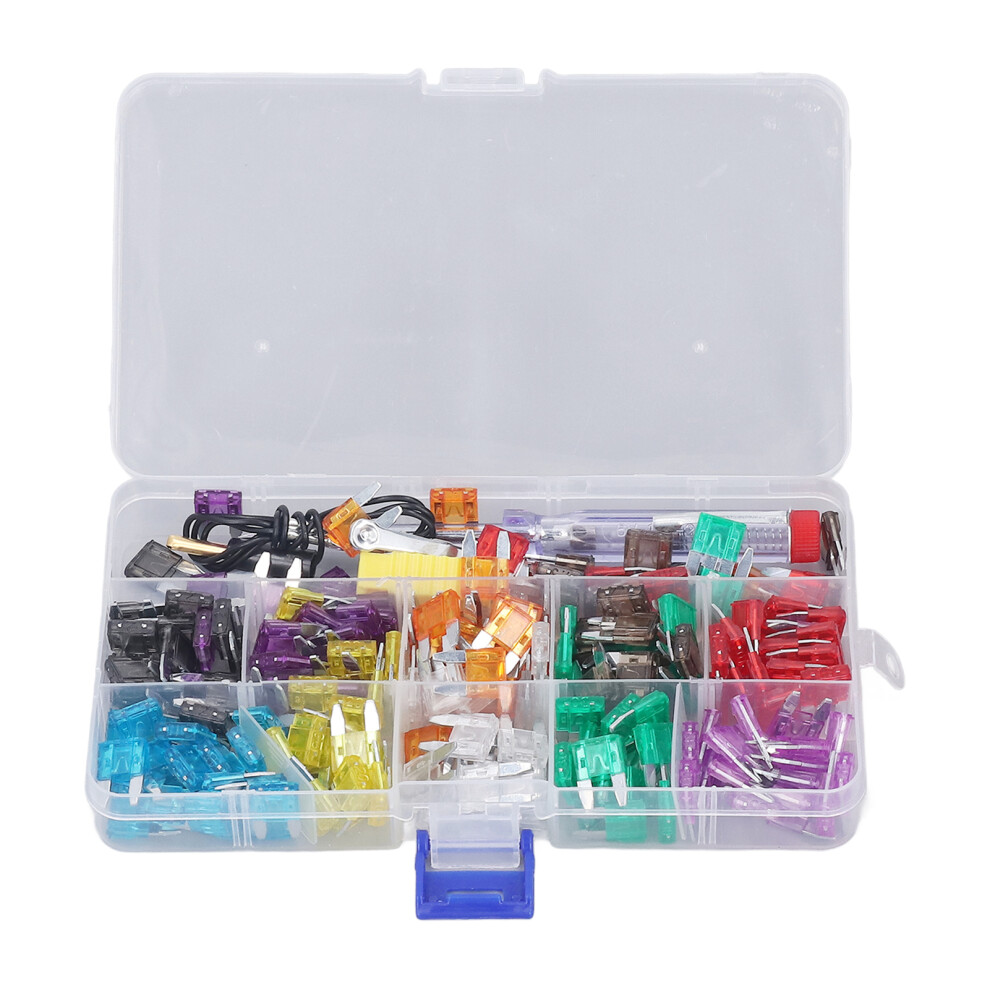 Safe Automotive Circuit Tester, Set Of Blade Fuses Including Fuse Puller And Carbon Probe, Excellent For Long-Term, Reliable Use In Various Vehicles 9479868276284