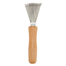 Stainless‑Steel Rake Hair Brush Cleaner – Portable Pet Comb Tool for Home & Salon Use