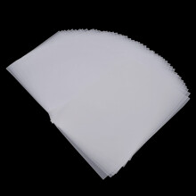100 Pieces Transparent Writing Paper with High Transparency and, Quality Material for Clear Notes