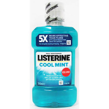 Listerine Essentials Mouthwash 250ml (Pack of 6)