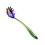 Stainless Steel Material Long Handle Colorful Practical Tableware for Home Kitchen Cooking Use 1
