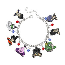 2.17" Dragon Anime Ball Charm Bracelet Jewelry - Family Cartoon Charm Bracelet Gifts for Women Girl - Ages 3+