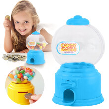 Adorable Blue Desktop Candy Dispenser Toy – Creative Snack Storage, Compatible with Party & Wedding Decor