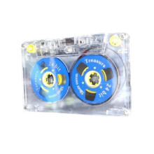 45-Minute Small Reel Blank Tape, Blank Audio Cassette for Recording, Mini Tape for Music and Voice