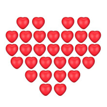 Valentine's Day Stress Balls for School Carnival Rewards,