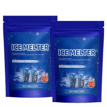 2025 New Ice Melt Safer for Concrete, Effective Up to 15F, Sidewalk & Driveway Salt (2PCS)