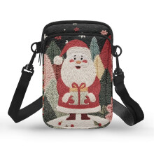 Weihnachtsmann-Geschenkboxen, Umhängetasche aus 2-lagigem Polyester für Reisen und den täglichen Gebrauch