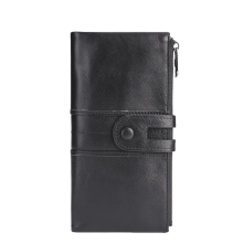 Women's Wallet, Large Capacity,top Layer Cowhide, Anti-theft Card Swiping Rfid Genuine Leather Wallet/7.5 * 3.9in