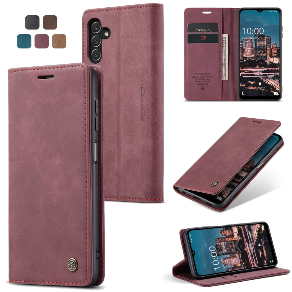 Tech Circle Pu Leather Wallet Case For Samsung Galaxy A14 5G (6.6", 2023) – Rfid Blocking, Kickstand, Shockproof, Compatible With Galaxy A14 5G 9193271942641