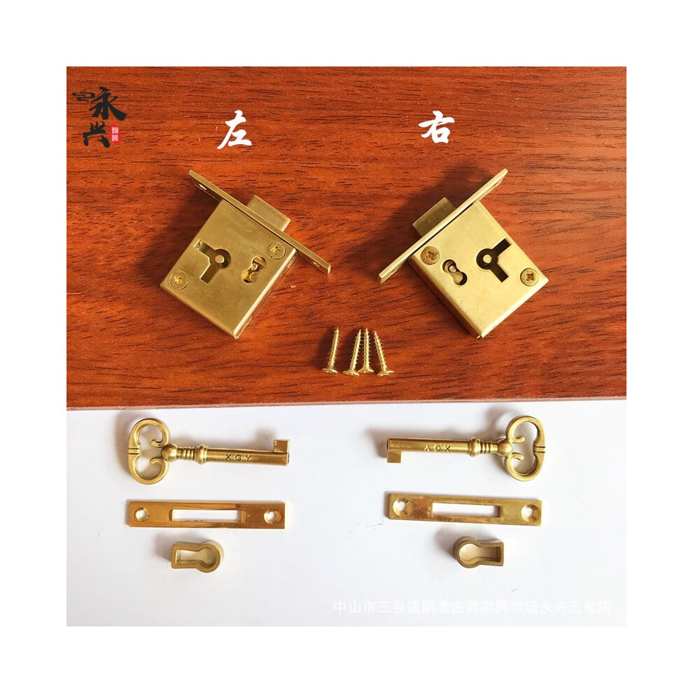 1 Set Of Cabinet Door Lock Vintage Lock And Key Dresser Drawer Locks For Cabinets Drawer Locks Cupboard Lock Kitchen Cabinet Locks 9170372243495