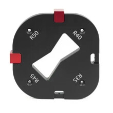 Trimming Machine Cutting Fillet Template R-Angle Arc Template Woodworking Electric Router Slotting Wardrobe Tool R35-R50