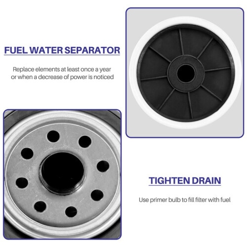 S3227 Outboard Marine Fuel Filter elements Fuel Water Separator Filter elements