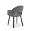(Dark Grey, Set of 4) Goeurvant Dining Chairs 8