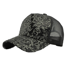 High Top Hat for Women Outdoor Sun Protection Visor Cap Casual Versatile Sequin Baseball Cap Breathable Hard Brim Baseball Cap for Women