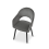 (Dark Grey, Set of 4) Goeurvant Dining Chairs 4