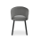 (Dark Grey, Set of 4) Goeurvant Dining Chairs 7