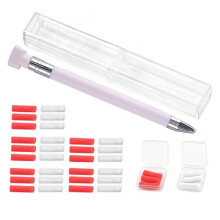 2025 New Refillable Wax Pen for Diamond Art, Nail DIY with Ergonomic Grip,