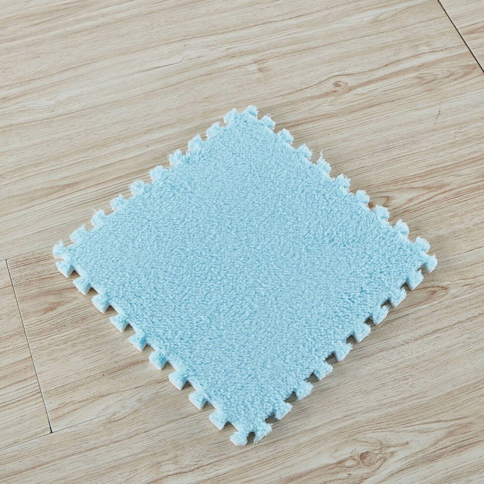 30*30Cm Soft Plush Kids Carpet Baby Play Mat 10Pcs Puzzle Carpet Warm Playmat Interlocking Exercise Tiles Foam Children's Mat 9130661033114