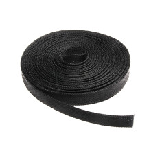 Gaine isolante noire étanche pour câbles PET, protection extensible, presse-étoupe
