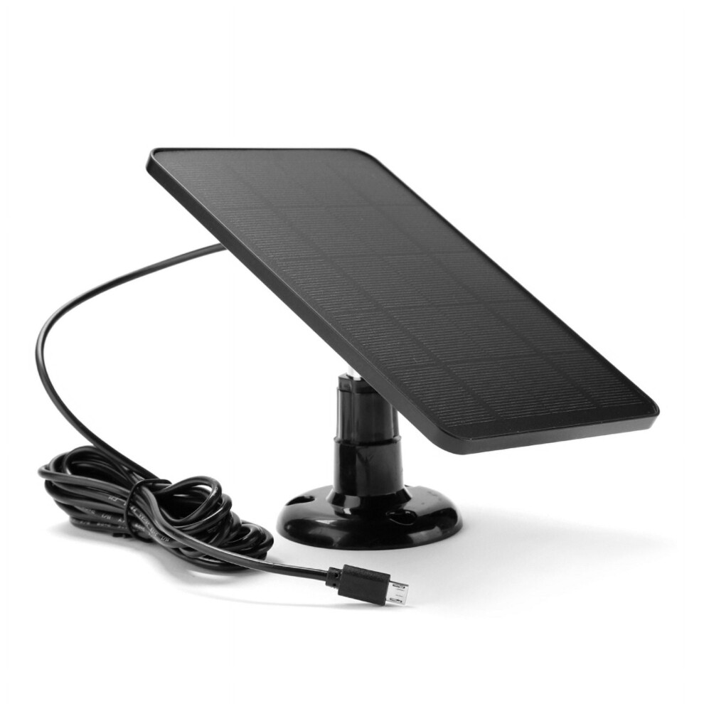 10W Waterproof Security Camera Solar Panel Battery For Surveillance 9130661033237