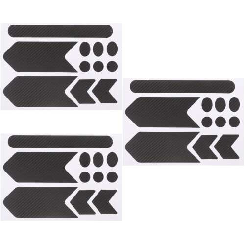 FRCOLOR Bicycle Frame Protection Tape 3 Sets