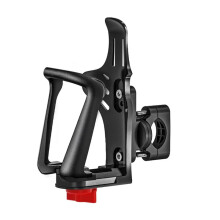 Motorcycle Water Cup Holder Drink Holder Motorbike Riding Bottle Mount Alloy Adjustable Anti-Theft Bottle Holder