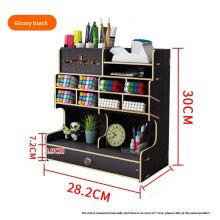 Wooden Pen Holder Desktop Organizer Nordic Style