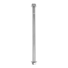 Motorcycle Engine Mount Bolt Kit with Flange Bolts for Car Silver Metal Wide Compatibility Precise Dimensions 6.5mm