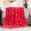 King Size Christmas Blanket Lightweight Fuzzy Soft Throw 1