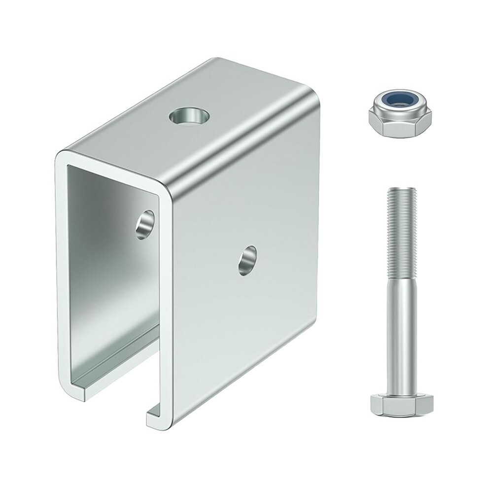 Strut Channel Connector Extended Bracket Connection For 1-5/8Inch Wide And 1-5/8Inch High Strut Channels 6033584884807