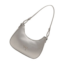 Stilvolle Achseltasche aus PU-Leder für Damen, kleine Handtasche aus PU-Leder mit ästhetischem Schmetterlingsmuster, Schultertasche