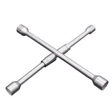 Folding Wrench Car Wheel Repair Tool 17 19 21 23mm Auto Socket Spanner Adjustable Change Nut Tire Lug Remover