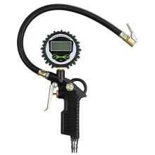 Tester met Achtergrondverlichting voor Voertuigen, met 200 PSI LCD-Digitaal Display, Bandenspanningsmeter en Bandenpomp