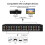8x2 PORT AV  with Remote Controller RCA Video Audio Selector 8 in 2 Out Sharing Manual Switcher Box EU PLUG 6