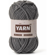 Plush Chenille Chunky Crochet Yarn - Baby Yarn for Crocheting Soft - Velvet Yarns Knitting for Blankets Crafts - Fluffy Amigurumi Yarns 50g / 65.6yd