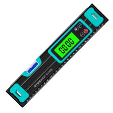 Báscula Digital con Nivel Magnético, Regla de Burbuja Horizontal Ajustable de Precisión, para Decoración del Hogar, 300 mm