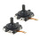 2Pcs Replacement 3D Analog Rocker-Joystick Thumb Stick Compatible for Facebook- Quest 2 VR-Controller Repair Part 1