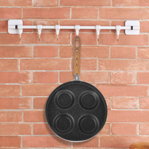 Easy Cleaning Kitchen Tool, Non-stick Egg Frying Pan, Breakfast Skillet For Efficient Simultaneous Cooking, Riveted Handle Ensures Durability And 1