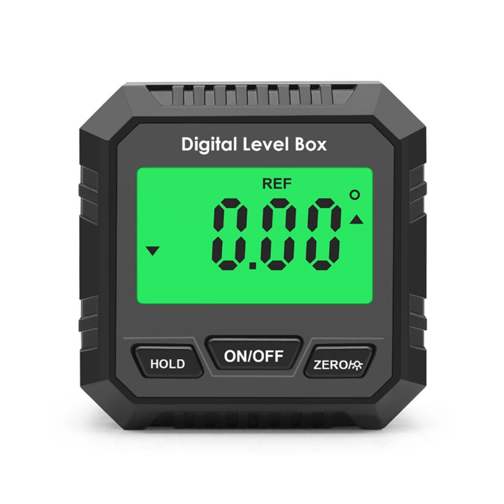 Universal Bevel Box 90 Degree Electronic Digital Protractor Inclinometer Tester Measuring Tool Level Black 4711363277966