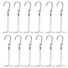 Pattern Making Hooks (12 Pieces) - Excellent for Hanging Permanent Patterns Made of Oaktag or Manila Pattern Paper