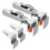 Adjustable Drawer Fixing Clamp Drawer Panel Front Installation Clamps Fixing Clips with 2pcs Replaceable Clip 1