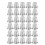 Sewing Thimble Finger Protector, 30 Pcs Metal Finger Shield Ring for Hand Sewing,  Accessories DIY Sewing Tools 1