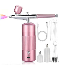 Airbrush Kit with Compressor Portable Airbrush Kit High-Pressure Non-Clogging Air Brush Set Cordless Rechargeable