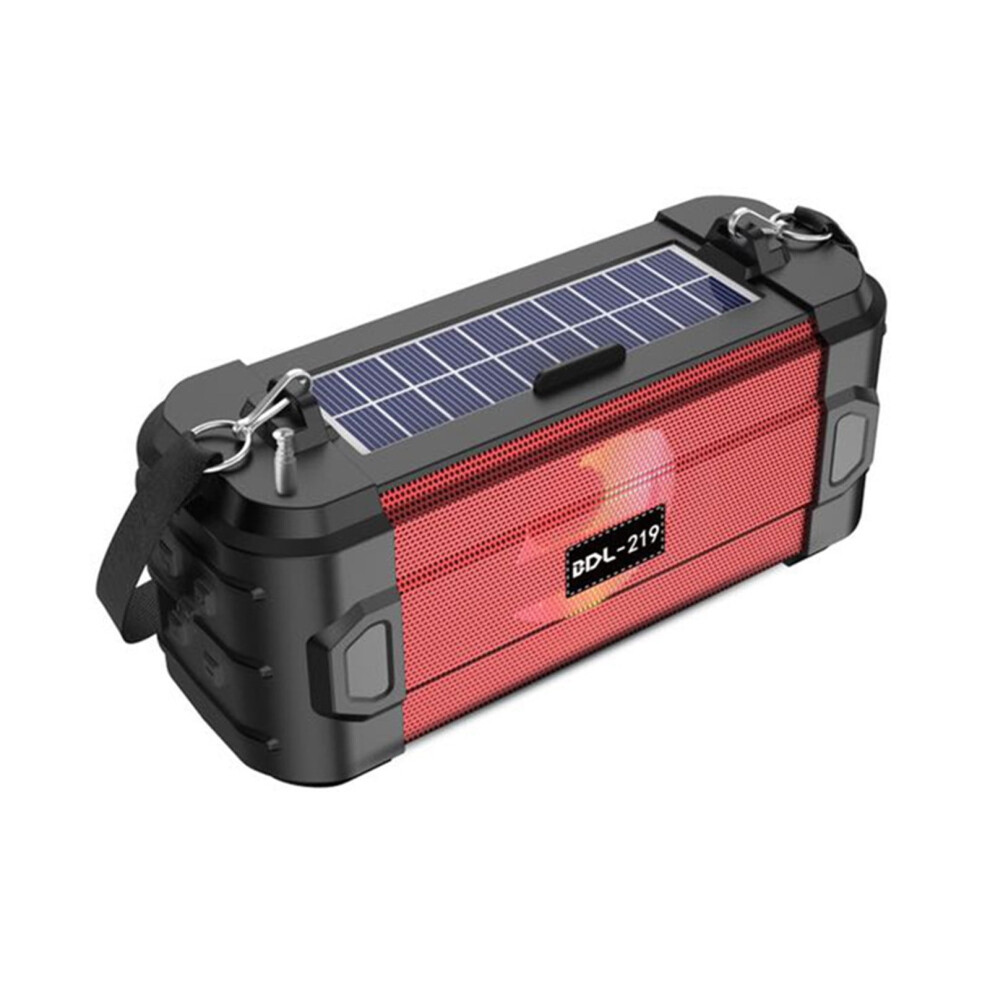 Bluetooth Speaker With Rgb Lights, 1200Mah Battery, Fm/Usb/Tf, Loud Sound, Compact Design, Compatible With All Devices 9130661031530