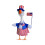 Πατριωτική στολή Porch Goose Μόνο για χήνα 1