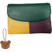 Real Leather Unisex Wallet with RFID Protection and