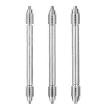Perni A Doppia Punta Strumenti Pick In Acciaio di Precisione Antiscivolo A Doppia Testa con Accessori per Orologi A Bocca di Bloccaggio A Doppia Testa