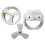 Candy Machine Gear and Rainbow Candy Turntable Accessories for Candy Dispenser 1