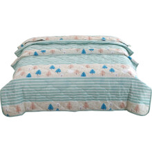 Ice Blanket for Hot Sleepers, Lightweight Cotton Cooler Quilt – Compatible with Twin Beds, All-Season Use